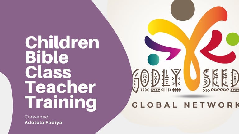 Children Bible Class Teacher Training