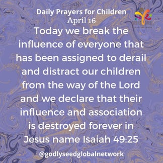 Daily Prayer Post